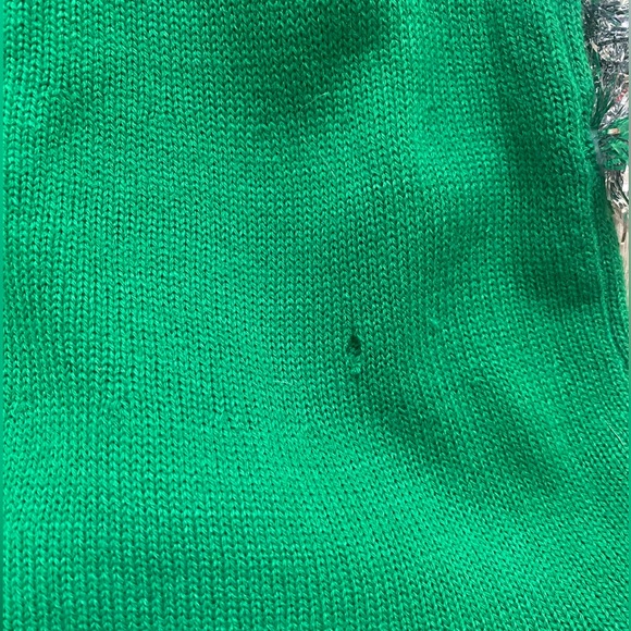 Planet Gold Christmas Knit Tree Skirt - Picture 3 of 3